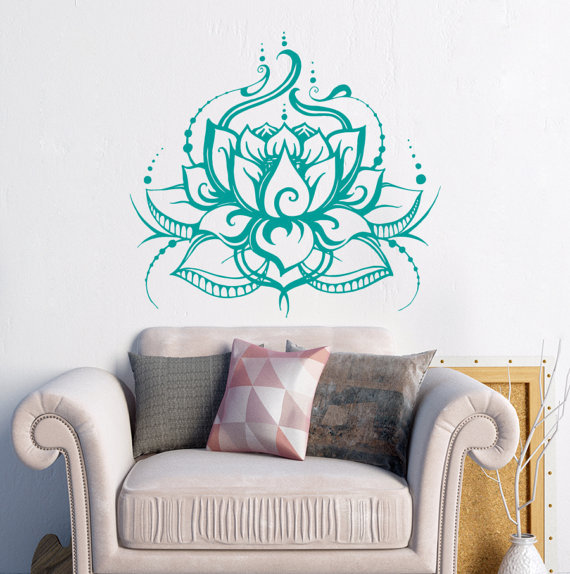 Decal House Lotus Flower Wall Decal Wayfair